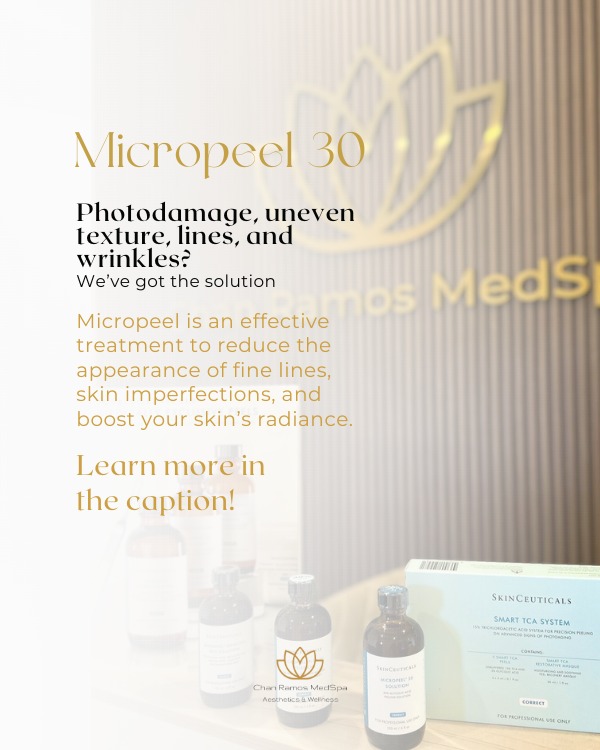 SkinCeuticals professional peel products at Chan Ramos MedSpa — Micropeel, Smart TCA System